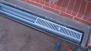 Drain Channel Installation